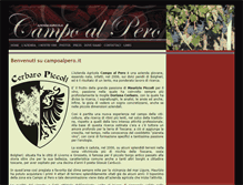 Tablet Screenshot of campoalpero.it